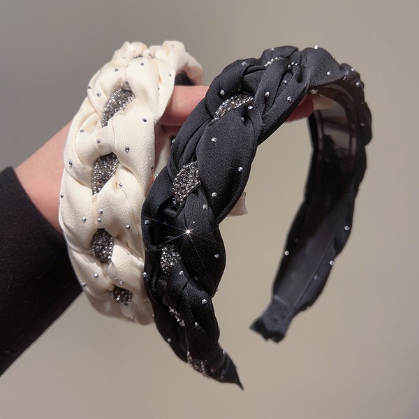 Rhinestone Braided Headband_img_0