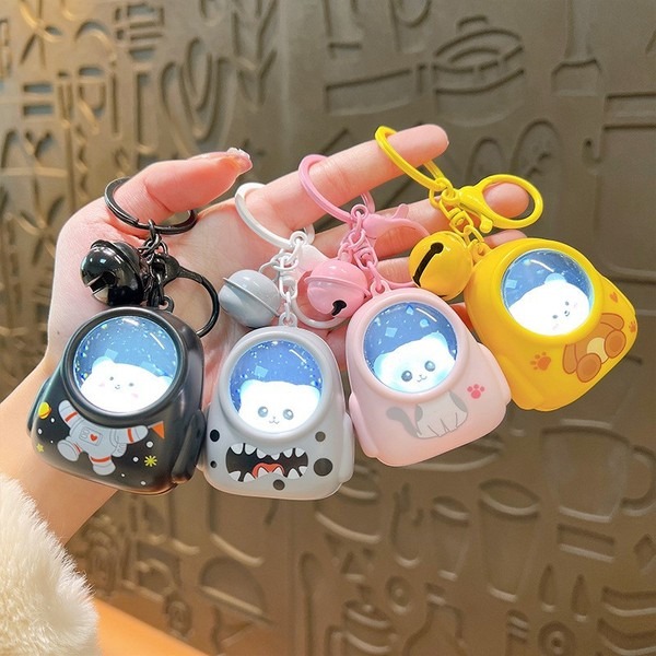 Female Luminous Creative Cartoon Key Chain_img_3