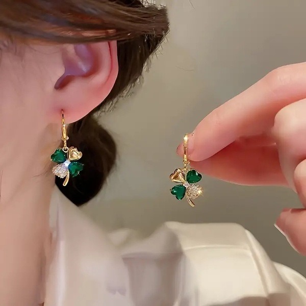 Four-Leaf Clover Earrings
