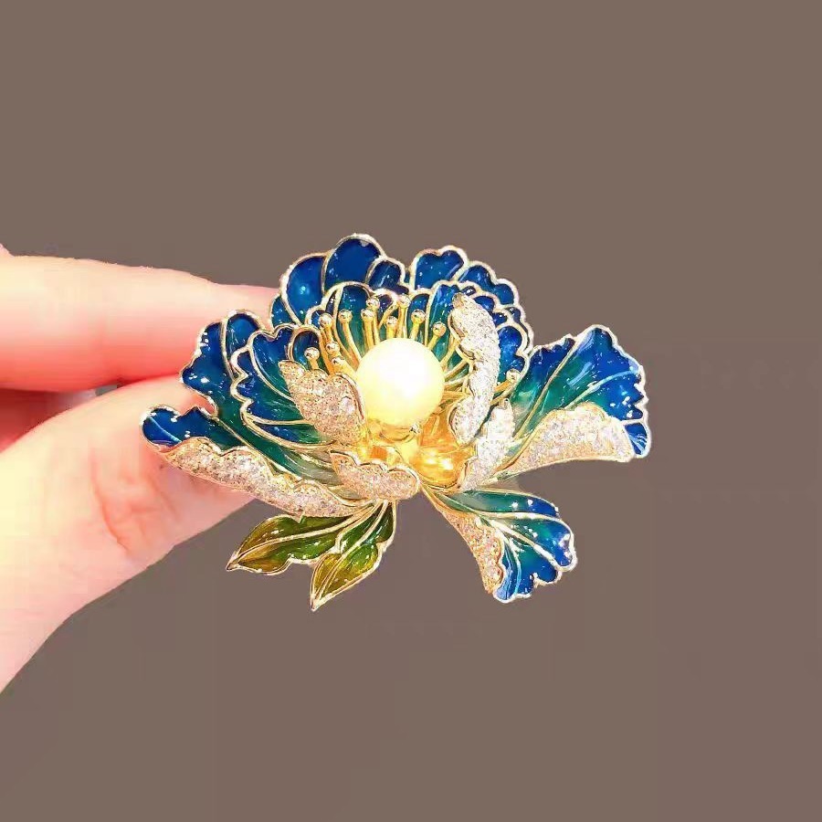 Peony Flower Brooch_img_1