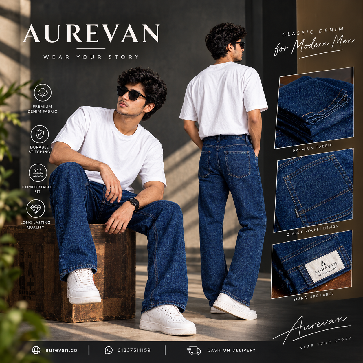 Men's Denim Pant
