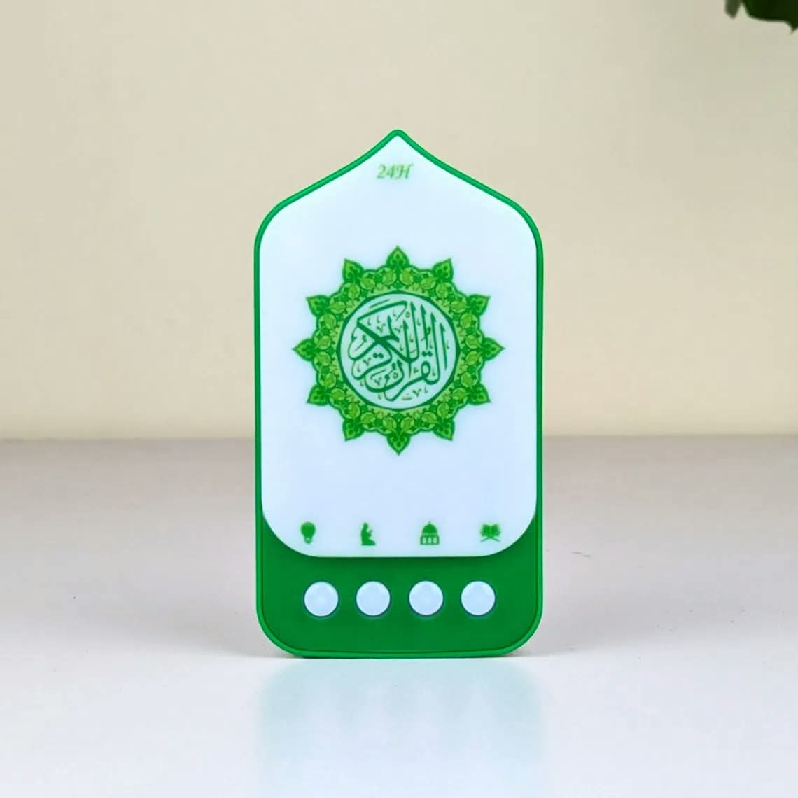 Plug in Quran With Led Lamp, Digital Quran Speaker With Touch Lamp LED, Wall Lamp Quran Speaker_img_2