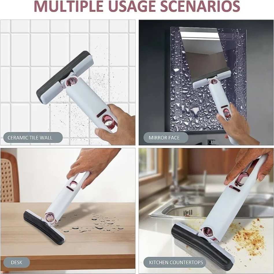 Portable Mini Sponge Mop Wet and Dry Squeeze Mops for Household Desktop Car Glass Cleaning Mop Bathroom Crevice Absorbent Mop_img_4