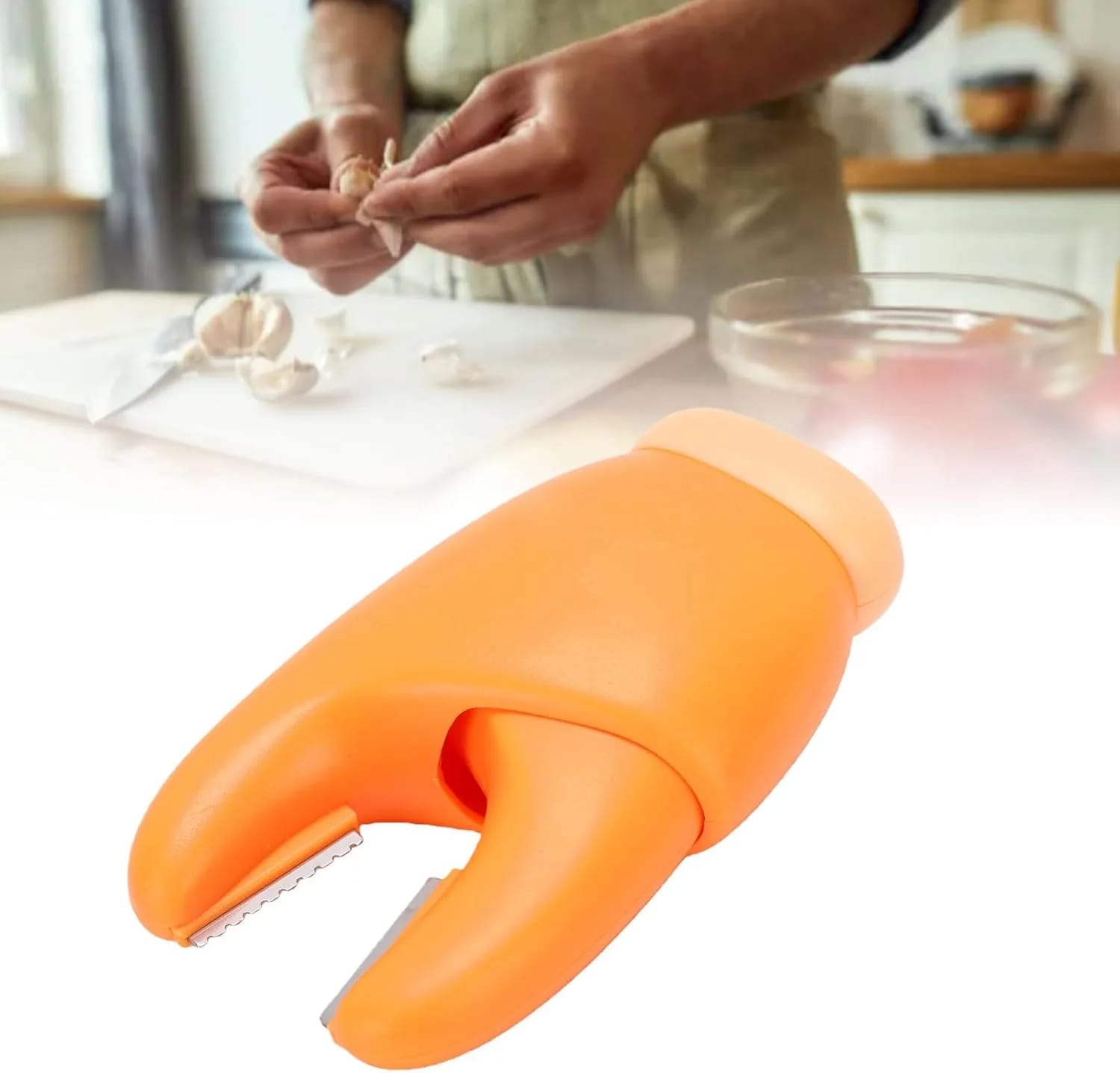 Home, Restaurant, Apartment, Fast Efficient Garlic Skin Remover_img_1
