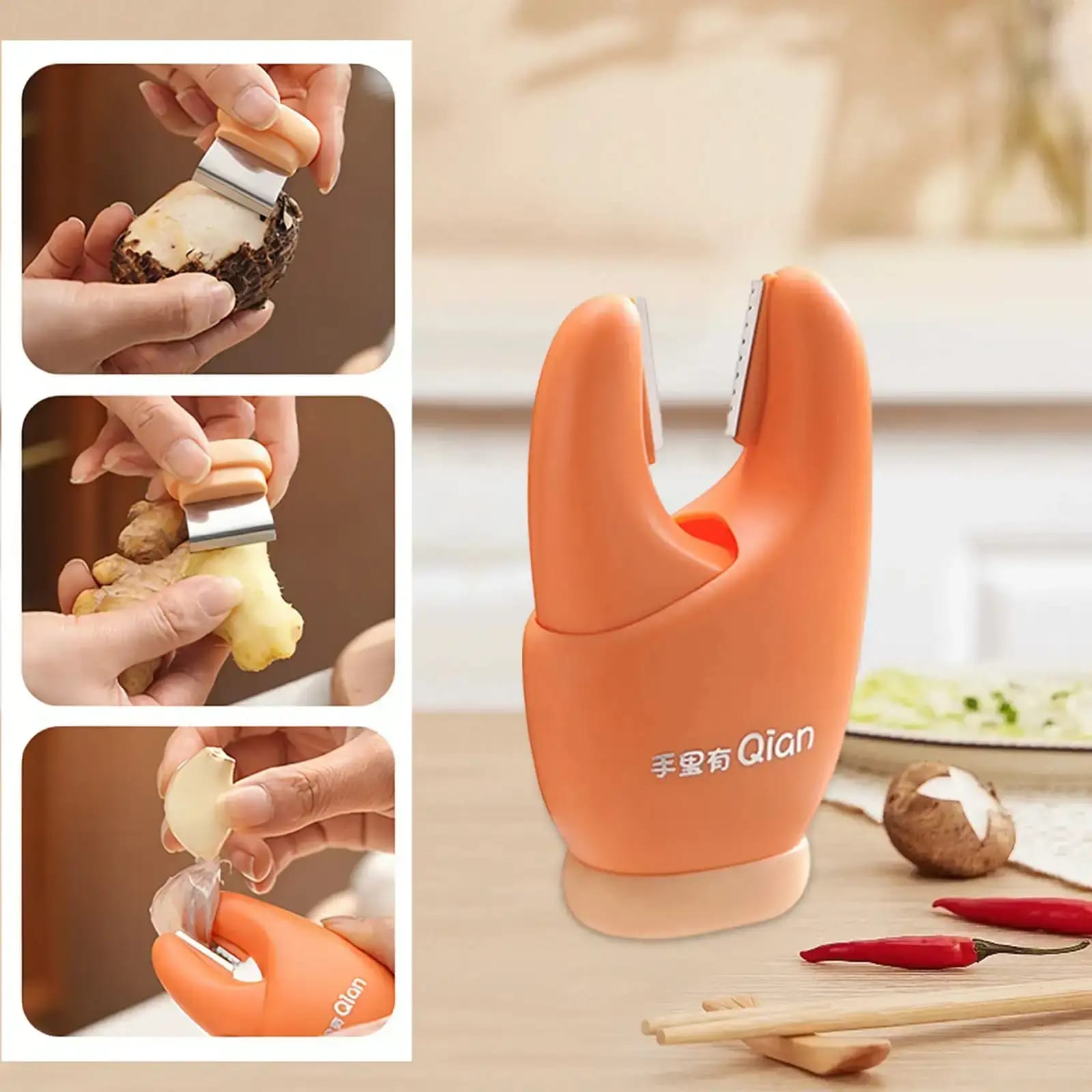 Home, Restaurant, Apartment, Fast Efficient Garlic Skin Remover_img_2