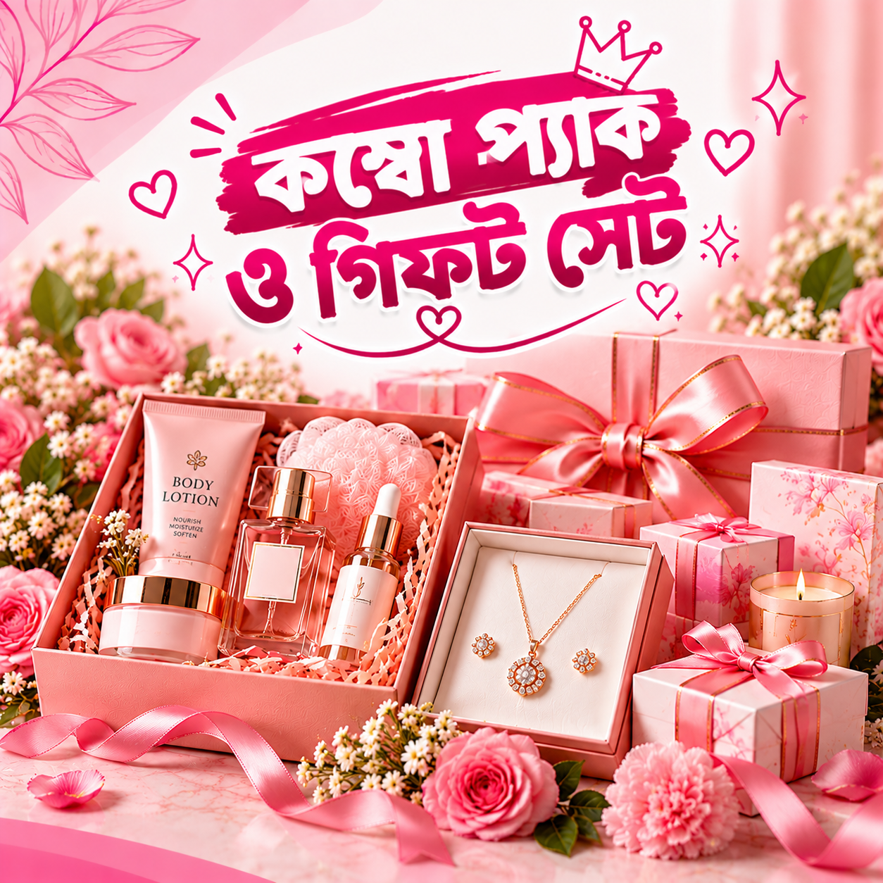 কম্বো প্যাক ও গিফট সেট