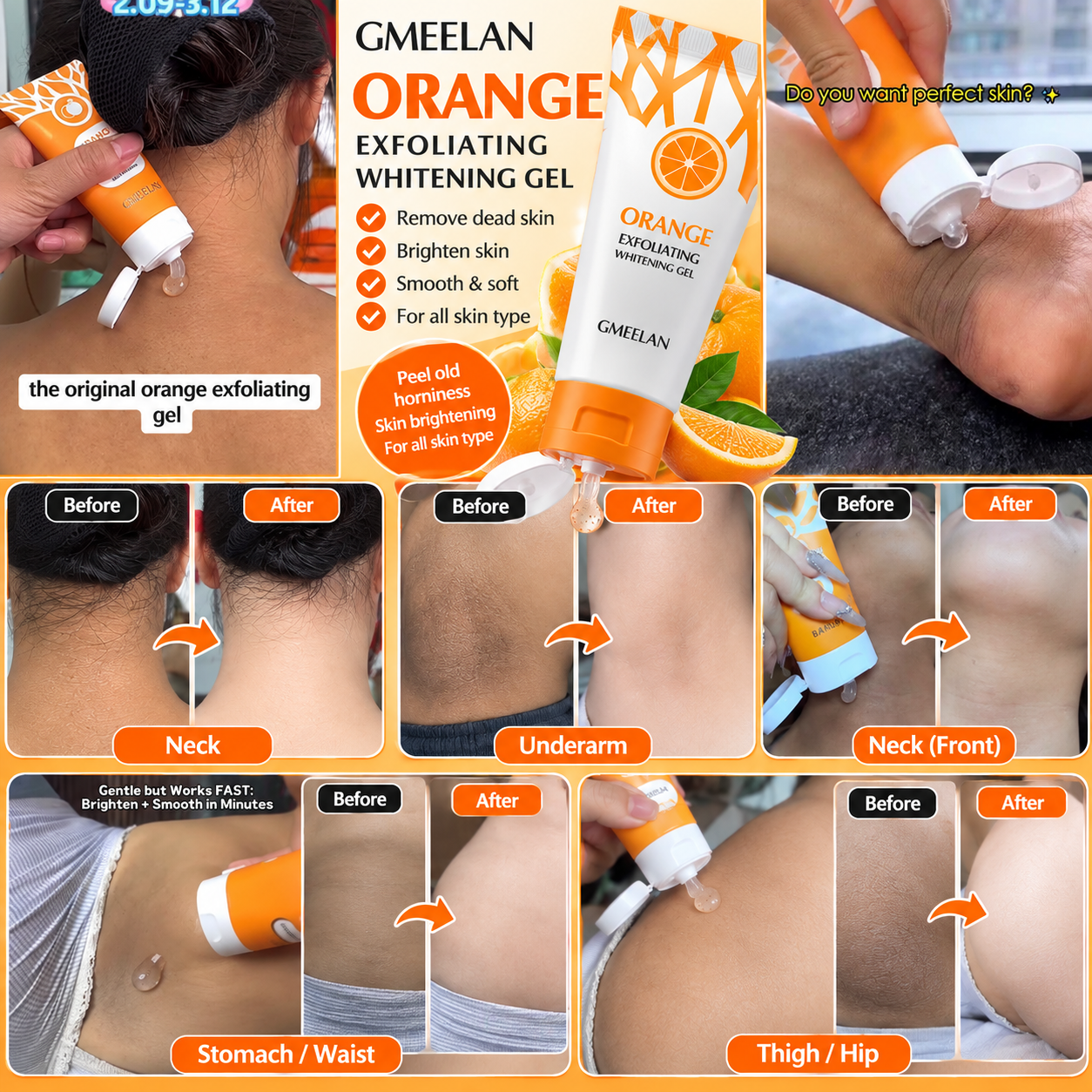 Orange Exfoliating Whitening Gel_img_2
