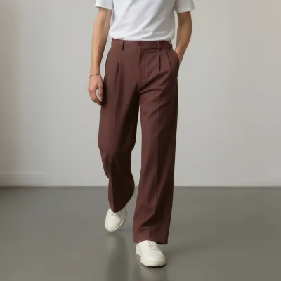 Premium Baggy Formal pant (Coffee Been)_img_0