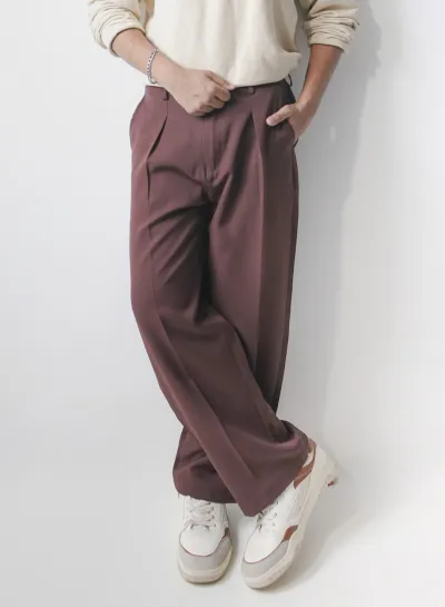 Premium Baggy Formal pant (Coffee Been)_img_3