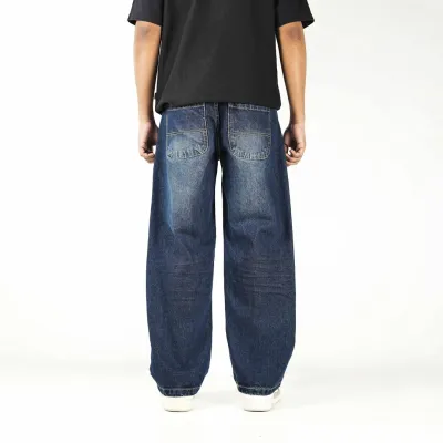 Prime Baggy Denim Pant (Azure Grain Blue)_img_4