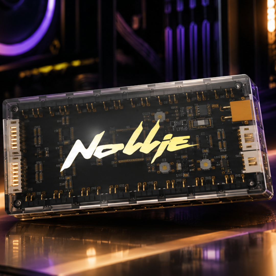 Nollie ARGB Controller Hub – 5V 3-Pin RGB Lighting Controller for PC