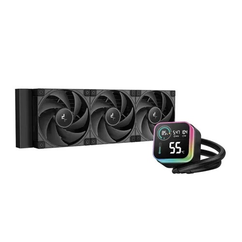DeepCool LQ360 ULTRA 360mm ARGB Liquid CPU Cooler With Display thumbnail 3