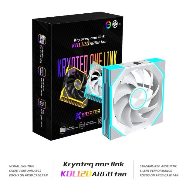 Kryoteq One Link KOL120 Block Fan thumbnail 3