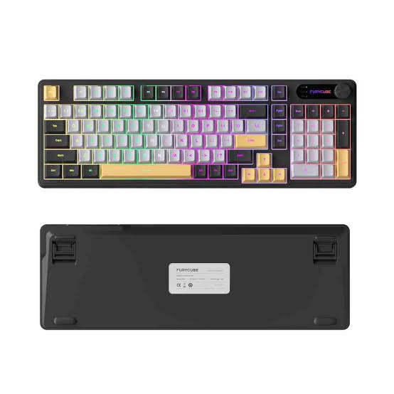 FURYCUBE IP98 Mechanical-feel Office/Gaming Keyboard thumbnail 4