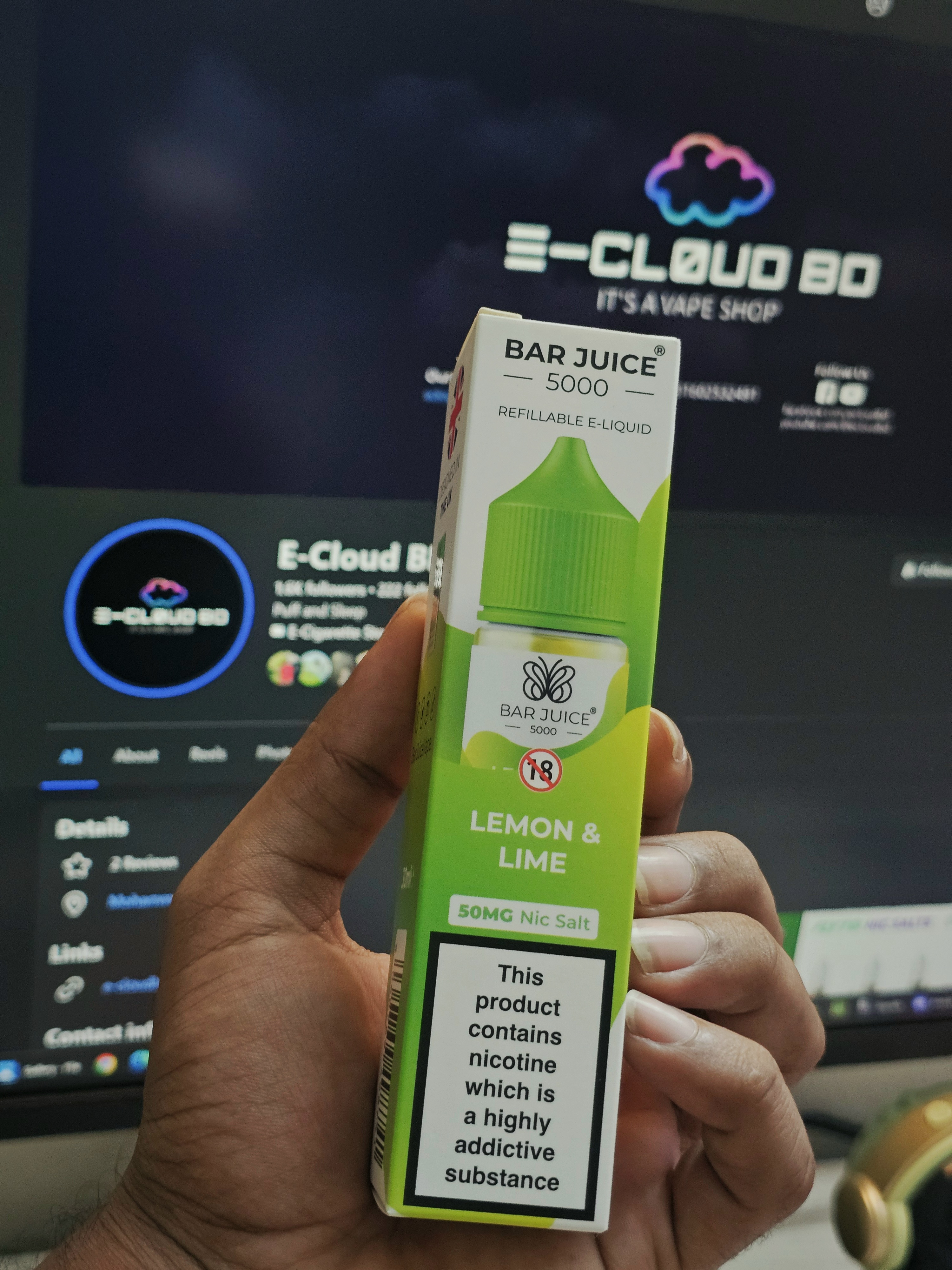 Bar Juice 30ml Nicsalt (From UK 🇬🇧)