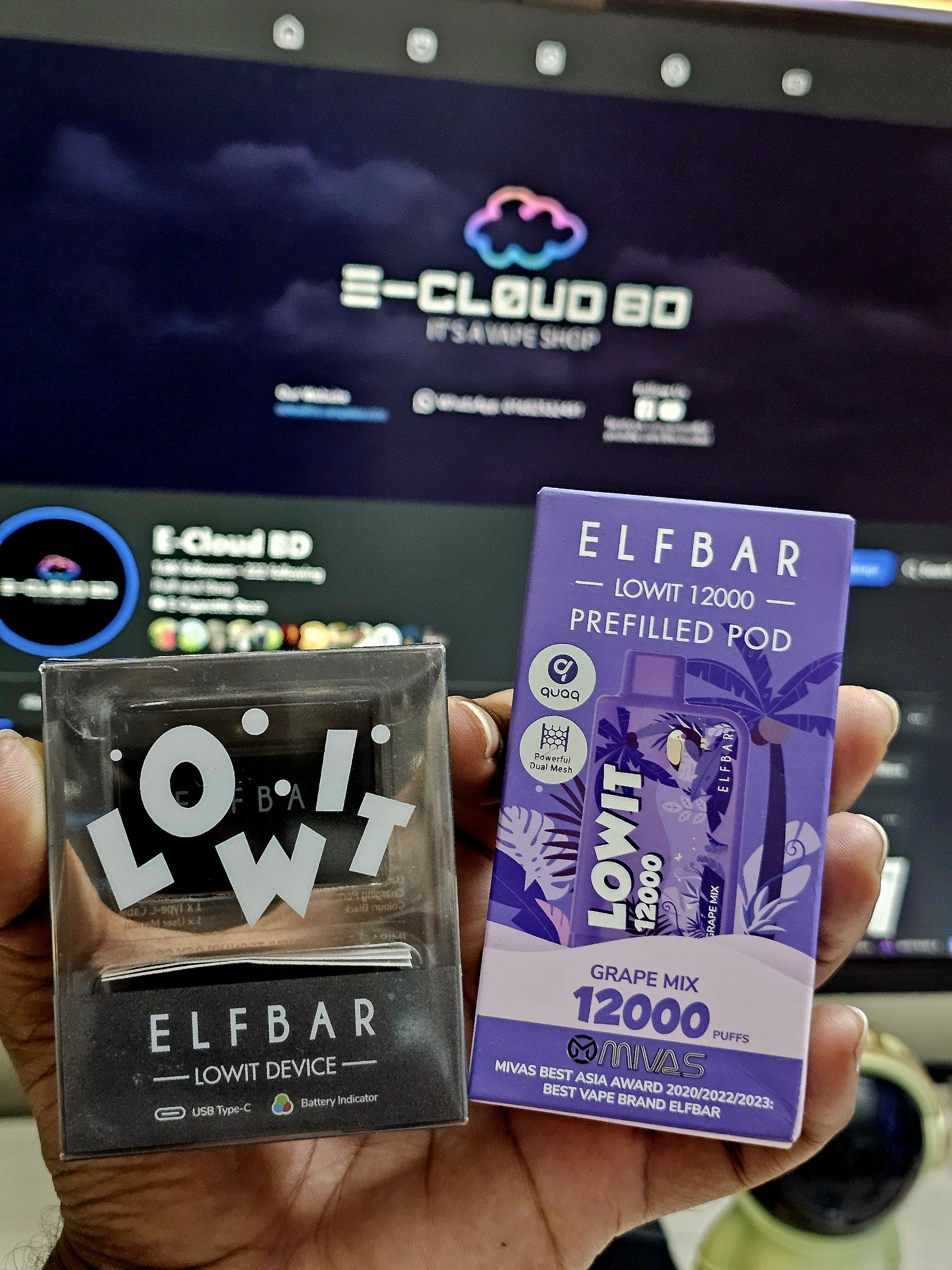 Elfbar Lowit 12000 puff Disposable