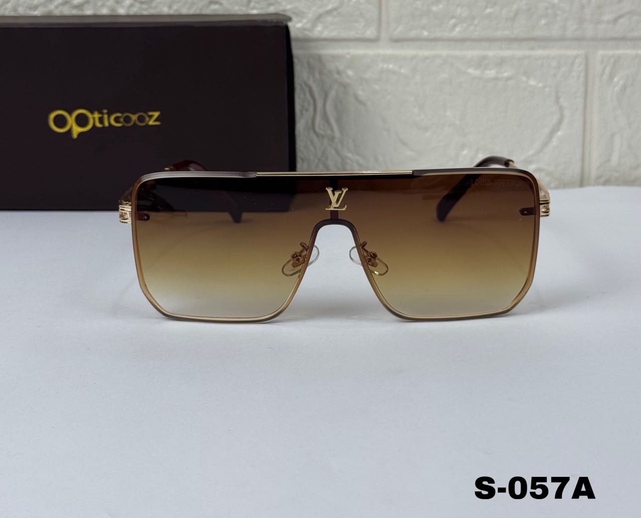 S-057A Premium Oversized Shield Sunglass_img_1
