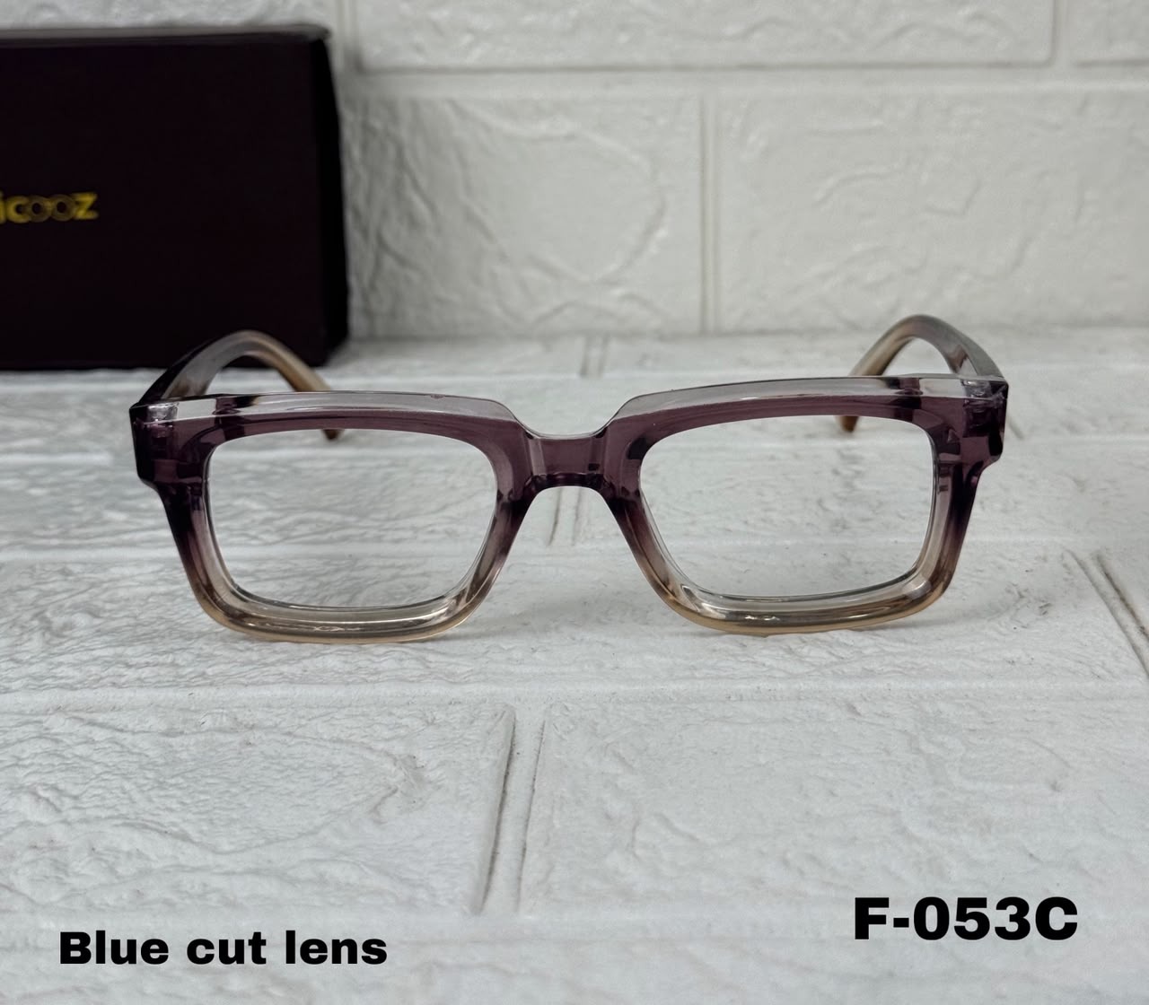F-053C  Premium Square Blue Cut Computer Eyewear_img_3