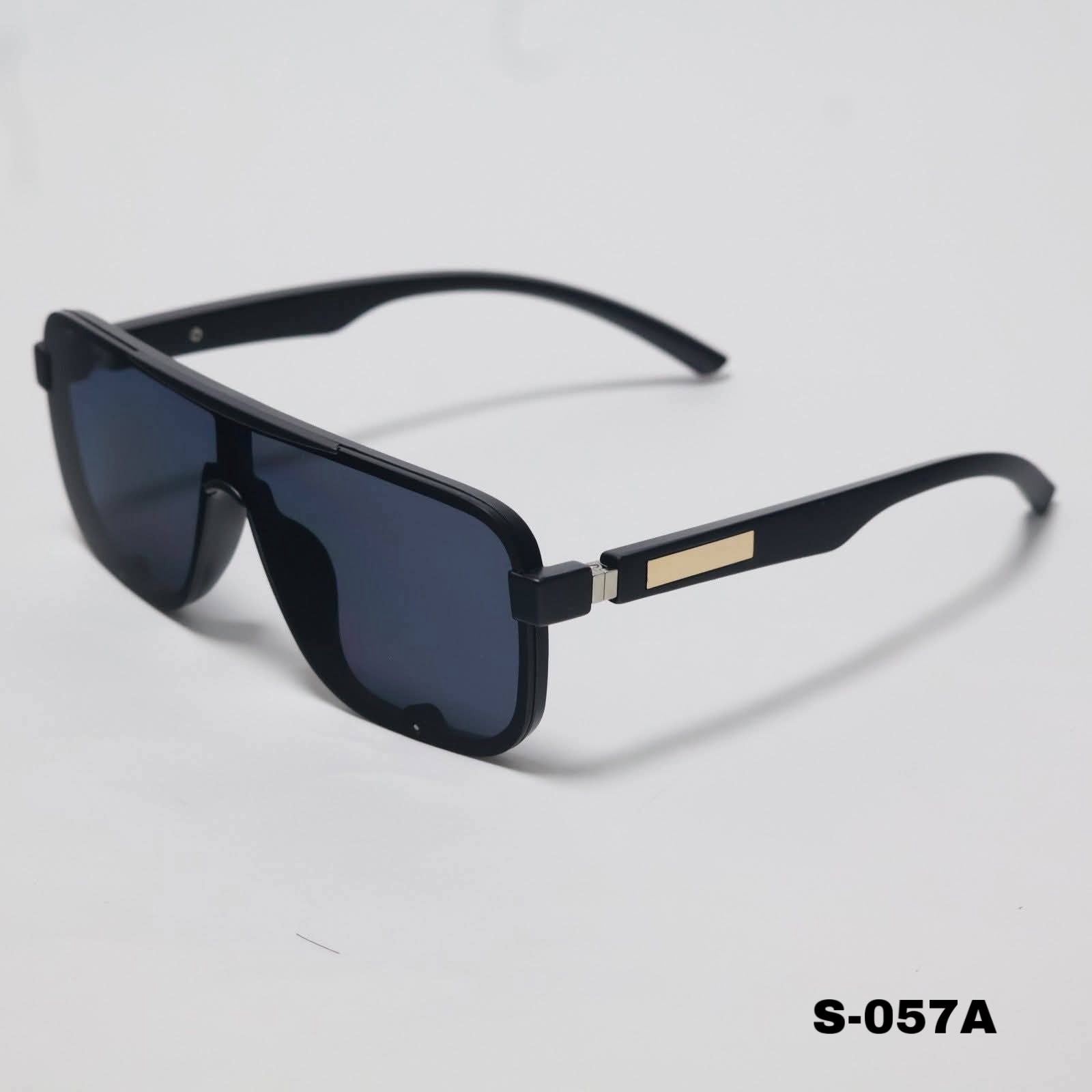 S-057A Premium Black Square Sunglass_img_4