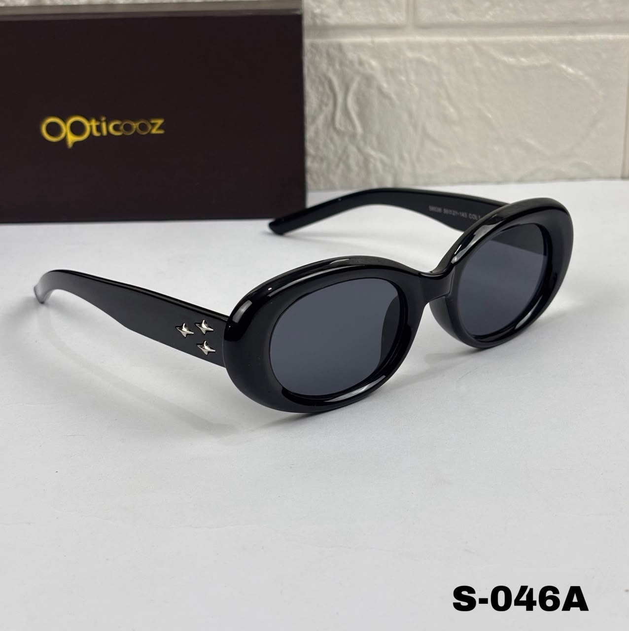 S-046 Retro Oval Fashion Sunglass_img_3