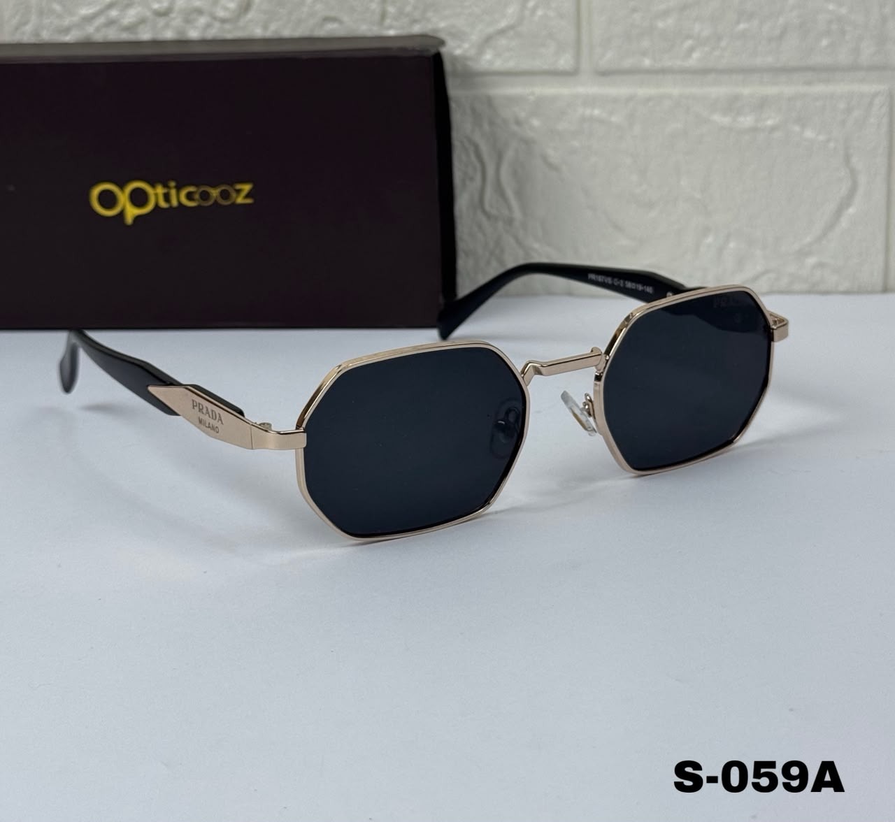 S-059A Premium Geometric Sunglass