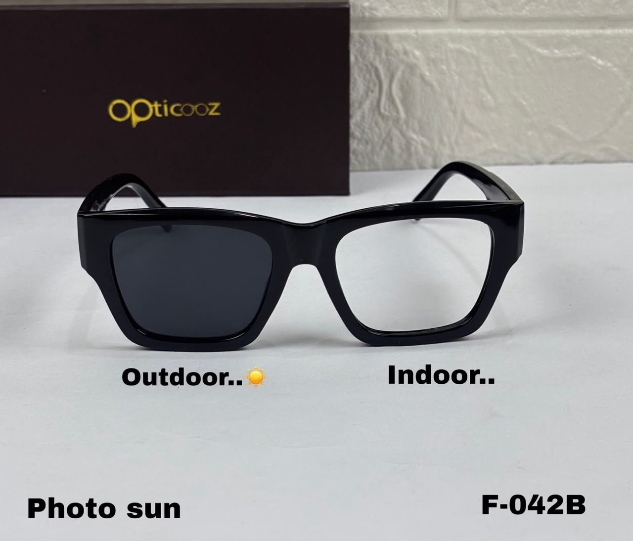 F- 041 Modern Square Photo Sun Eyeglass_img_3