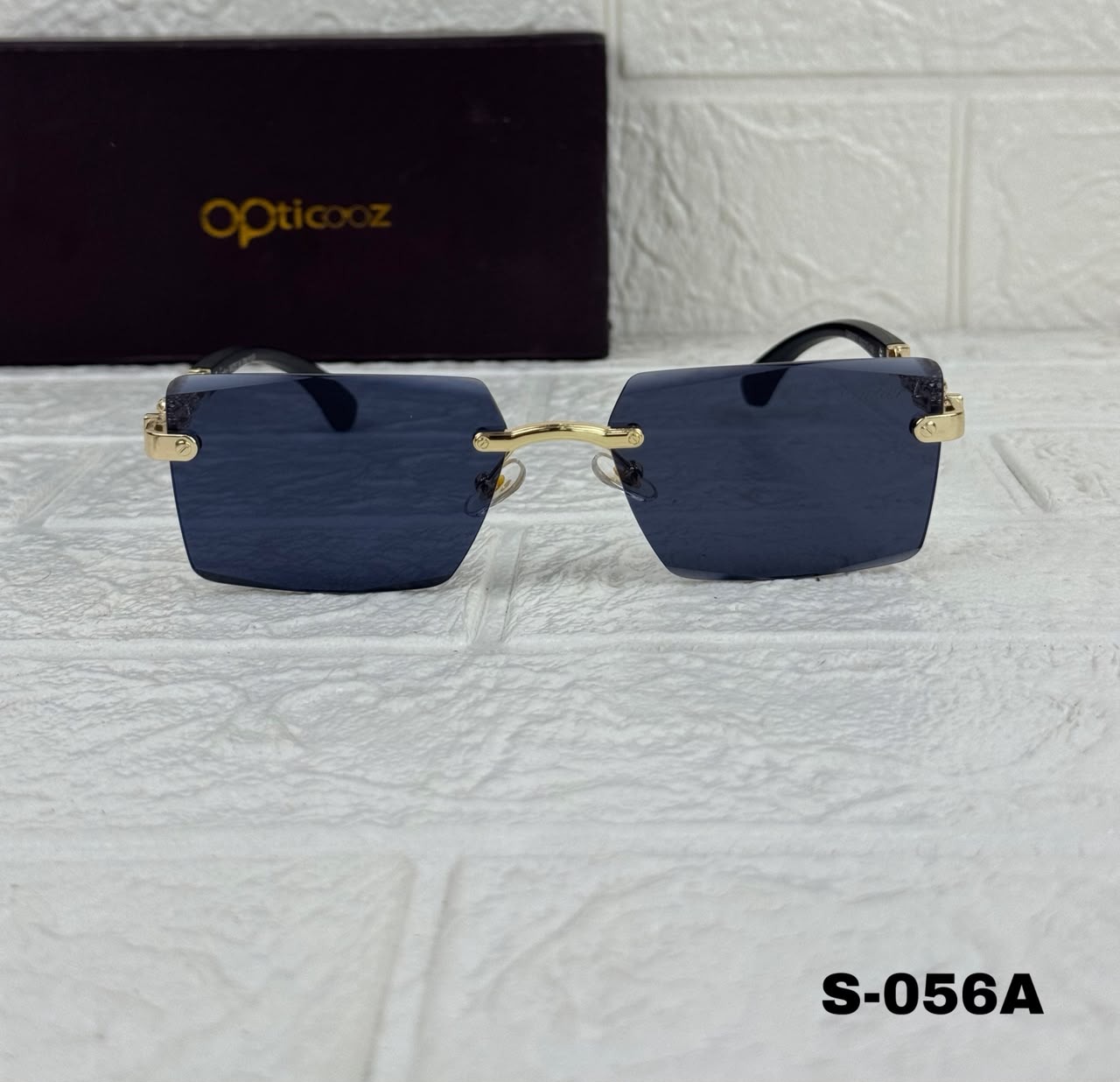 S-056A Premium Rimless Fashion Sunglass_img_4