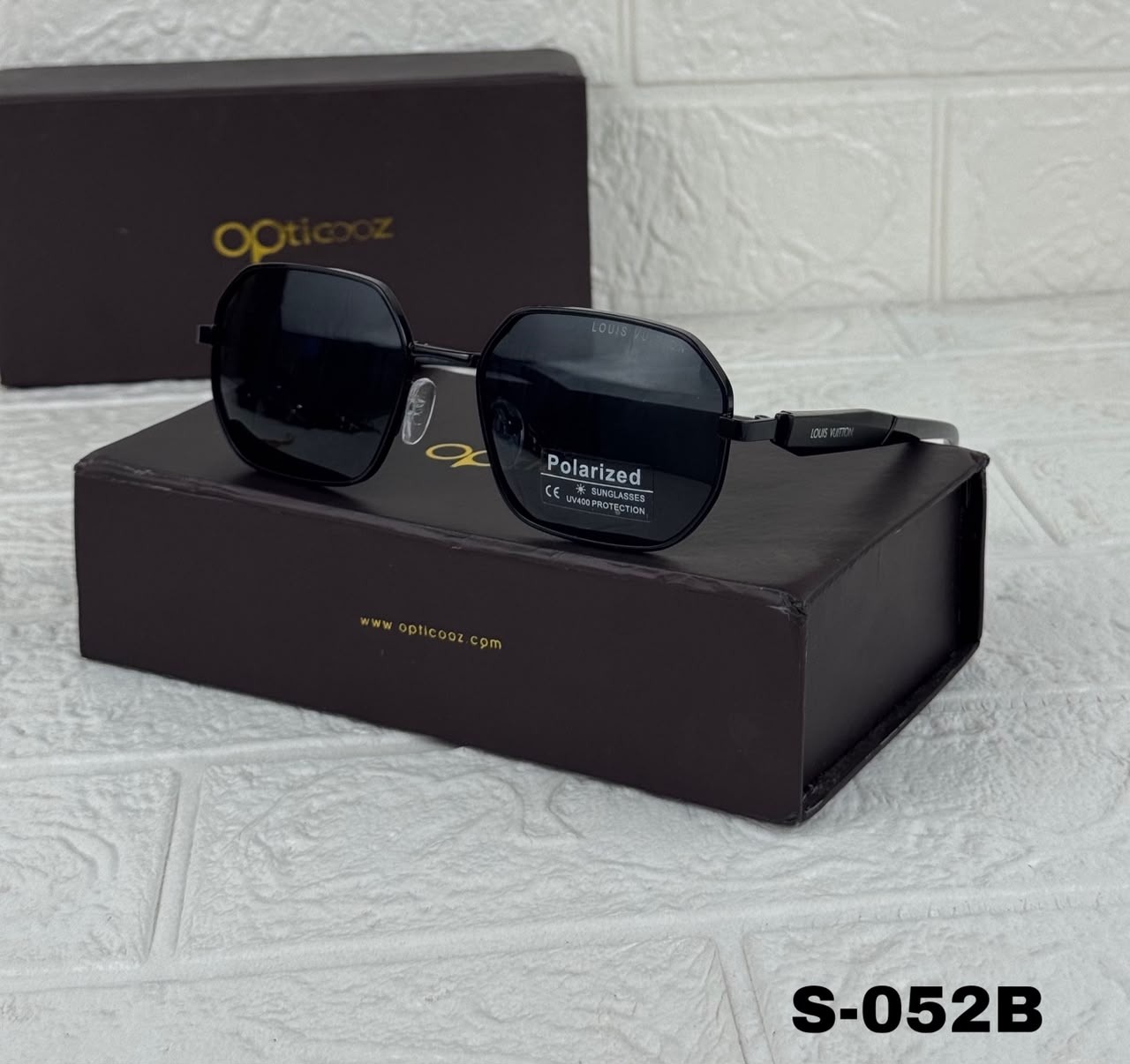 S-052A Premium Polarized Geometric Sunglass_img_6