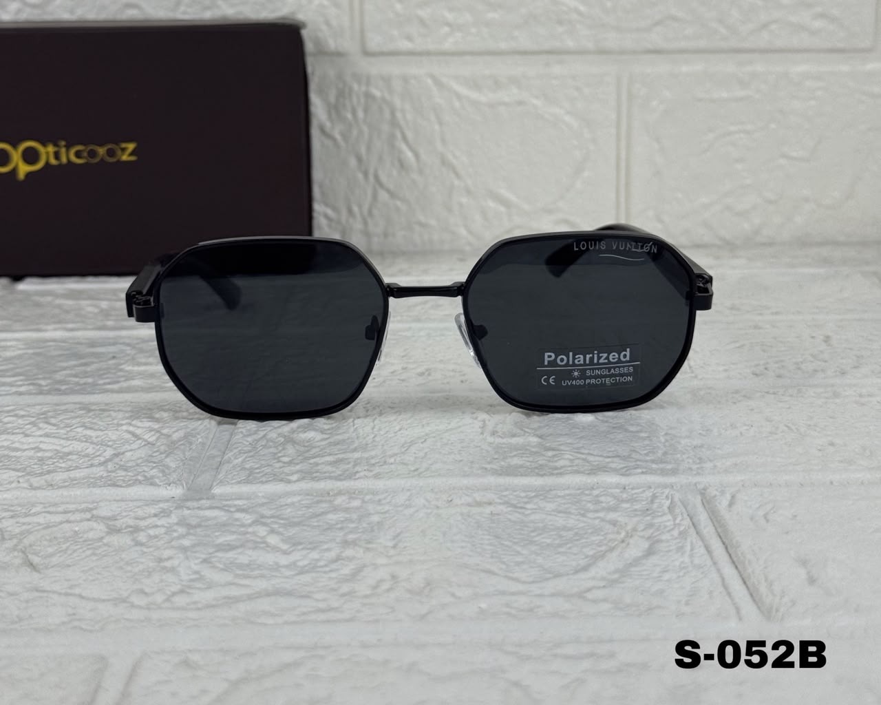 S-052A Premium Polarized Geometric Sunglass_img_4