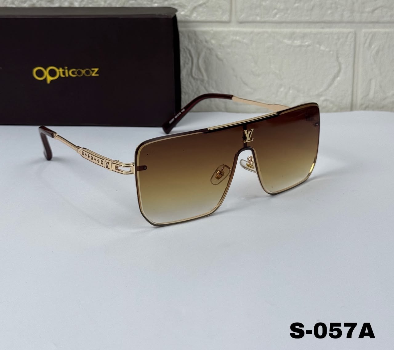 S-057A Premium Oversized Shield Sunglass