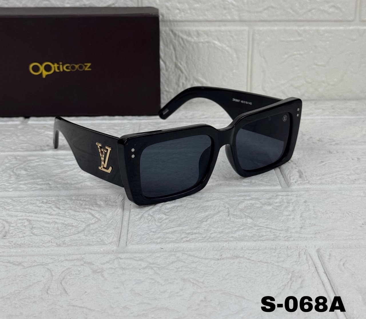 324 Premium Oversized Square Sunglass