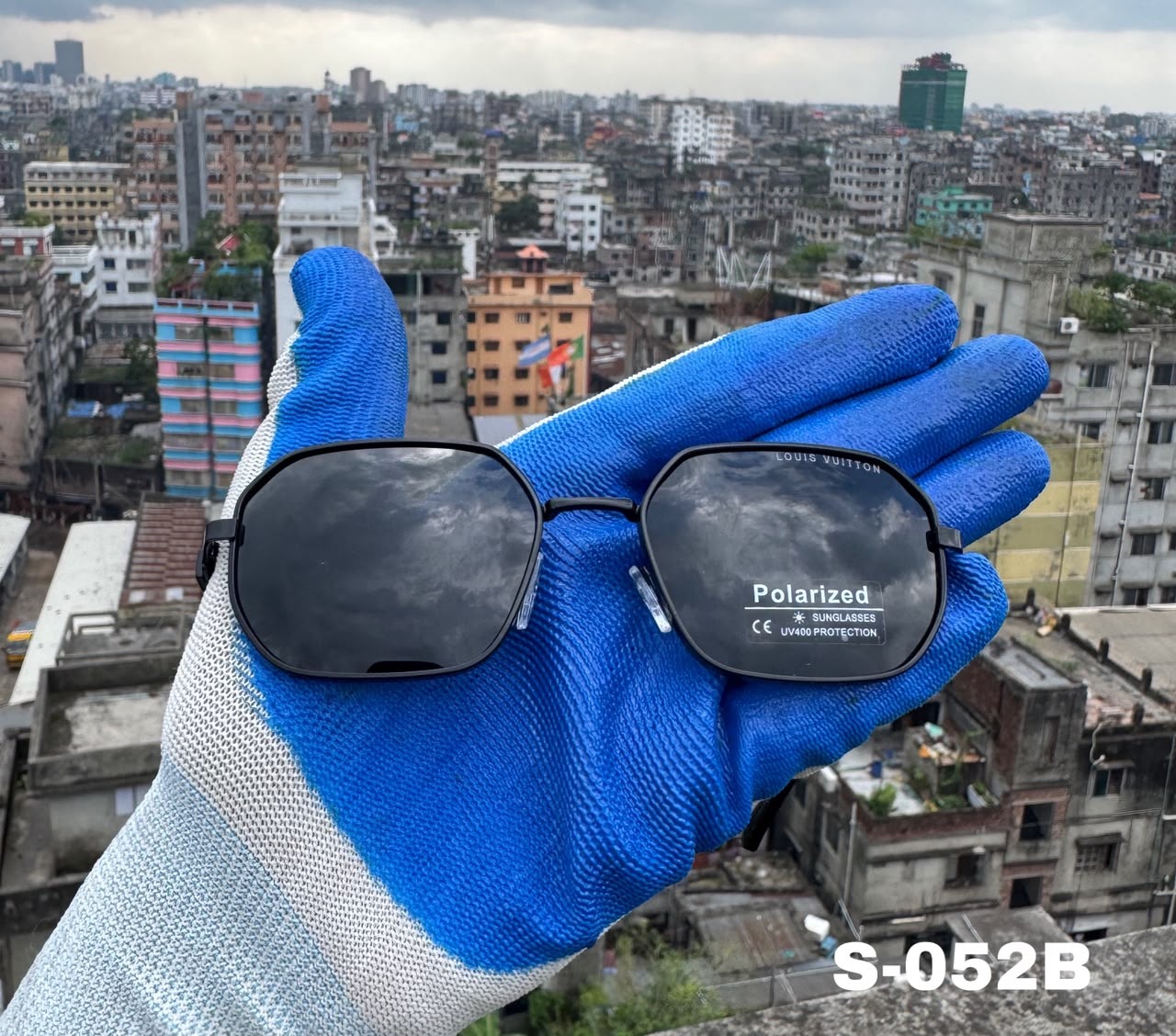 S-052A Premium Polarized Geometric Sunglass_img_10