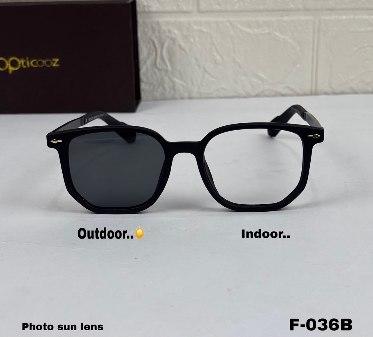 F-036A  Modern Square  Eyeglass_img_3