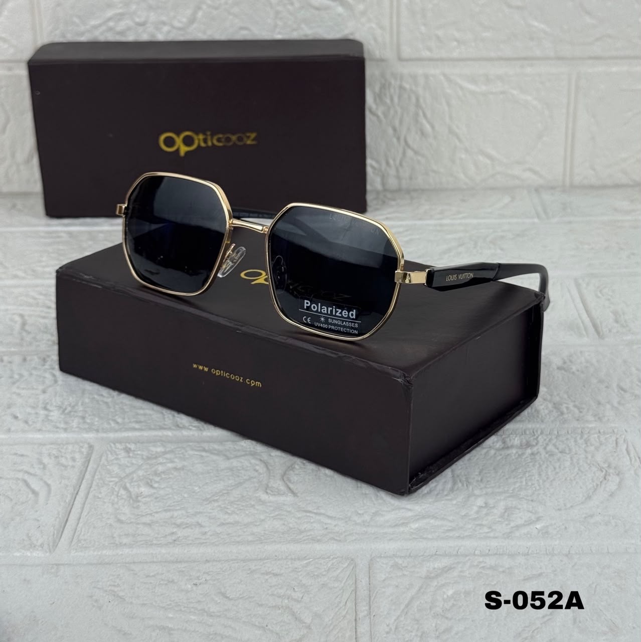 S-052A Premium Polarized Geometric Sunglass_img_5
