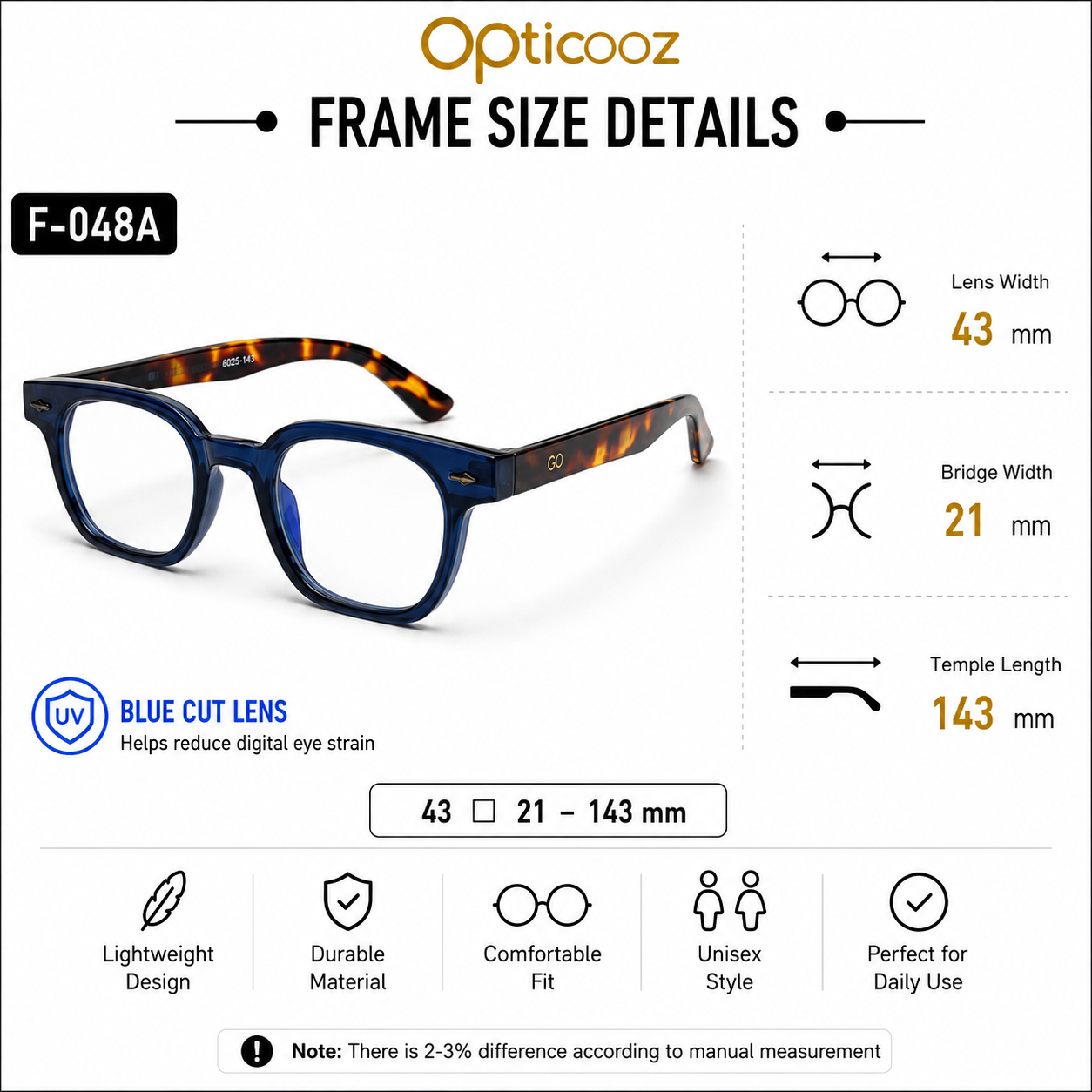 F-048A Premium Blue Cut Optical Glasses_img_5