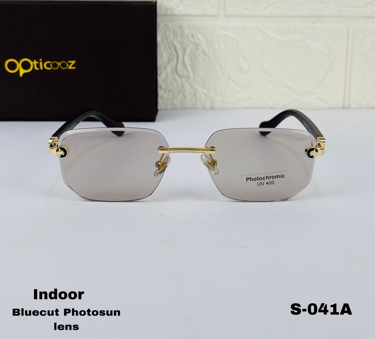 S-041 Premium Brand Bluecut Photochromic Lens_img_2