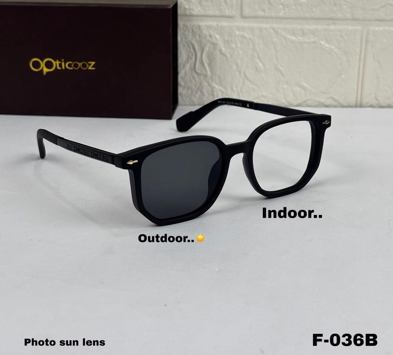F-036A  Modern Square  Eyeglass_img_1