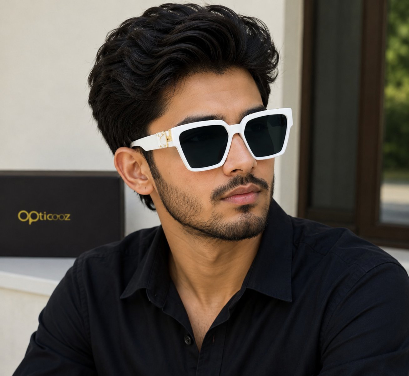 S-065A Premium Oversized Square Sunglass_img_3