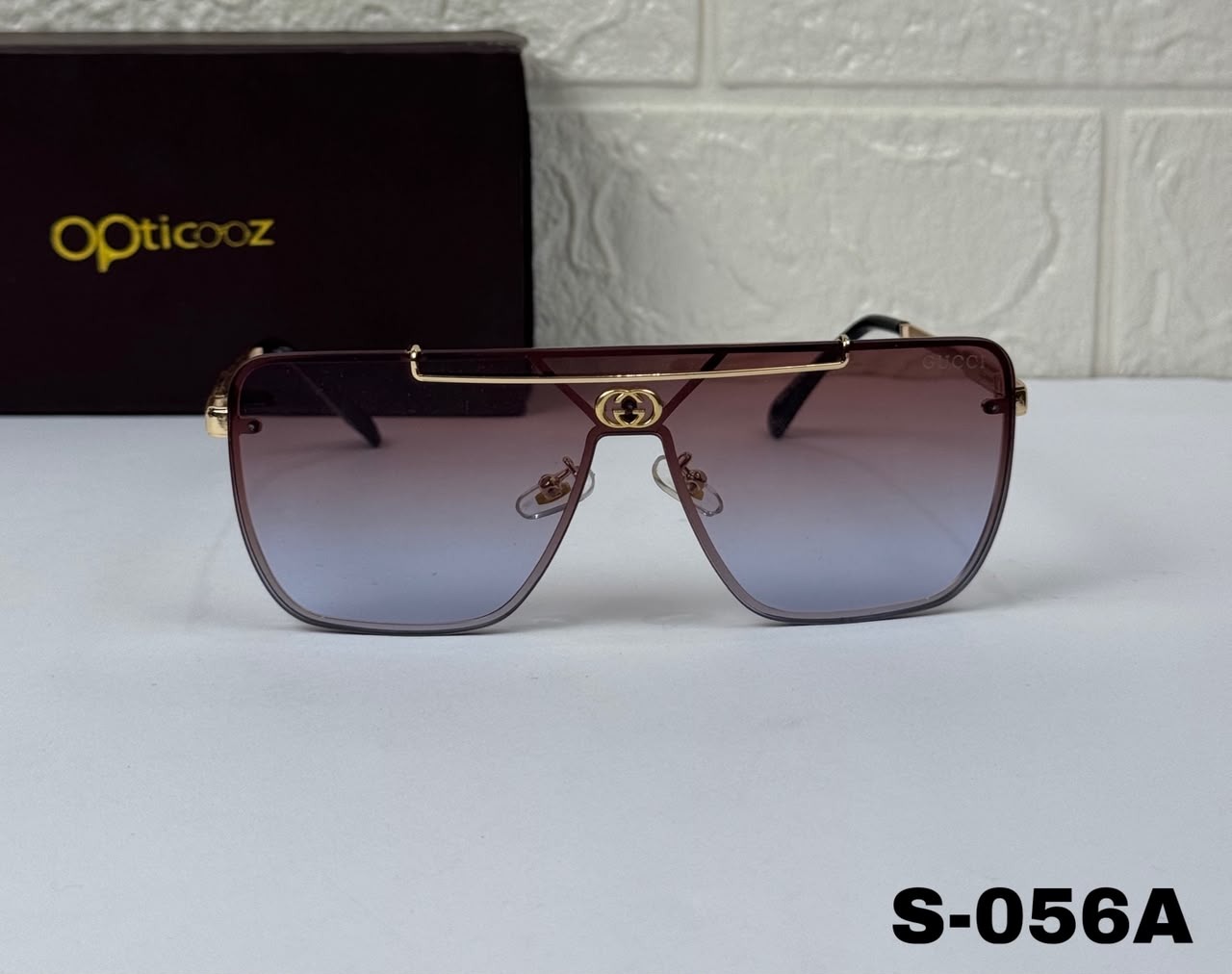 S-056A Premium Oversized Shield Sunglass_img_1