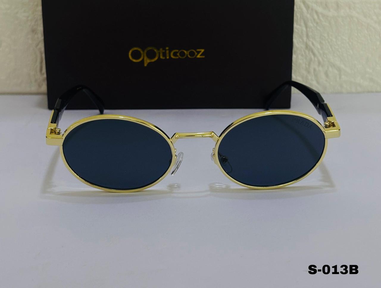 S-013A Retro Oval Metal Sunglass_img_6