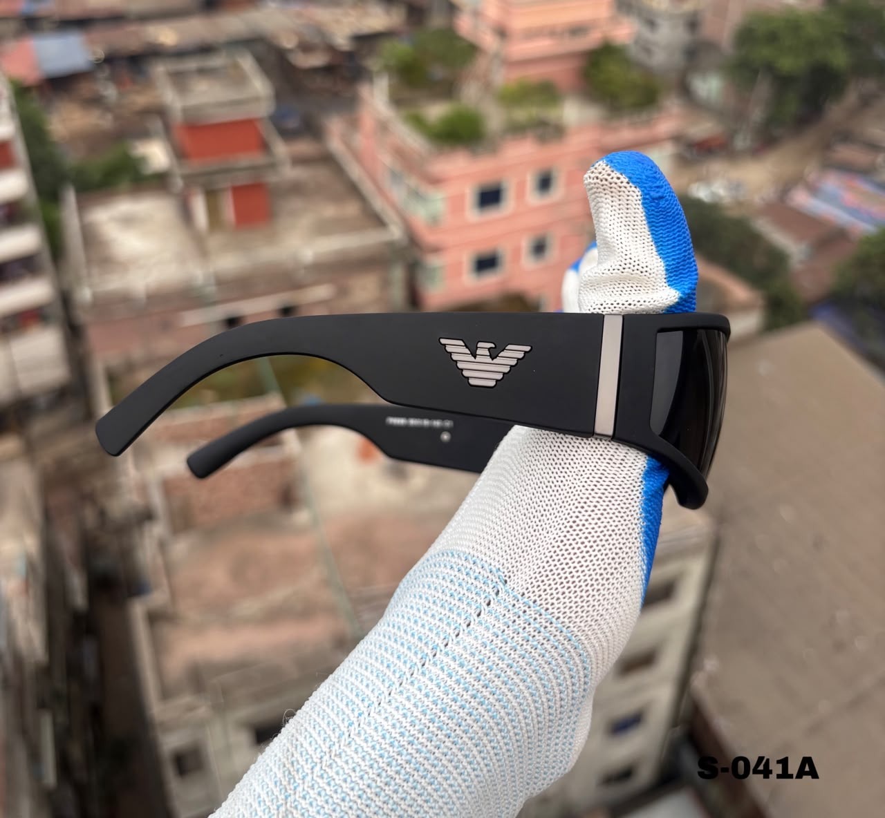 S-041A Oversized Shield Wraparound Sunglass_img_2