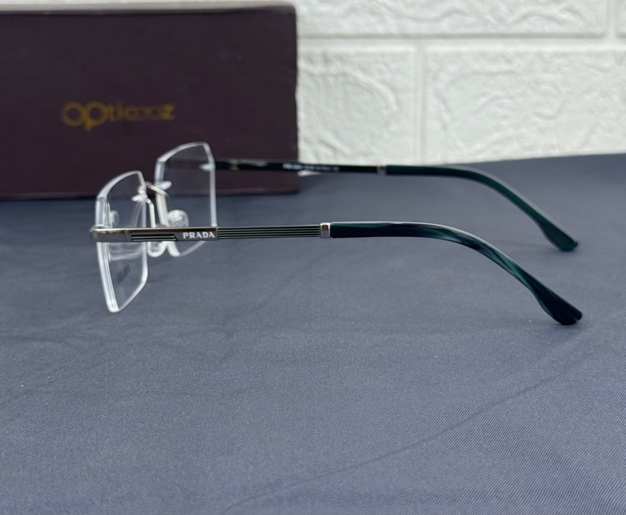 F-046A Premium Frameless Square Optical Frame_img_2