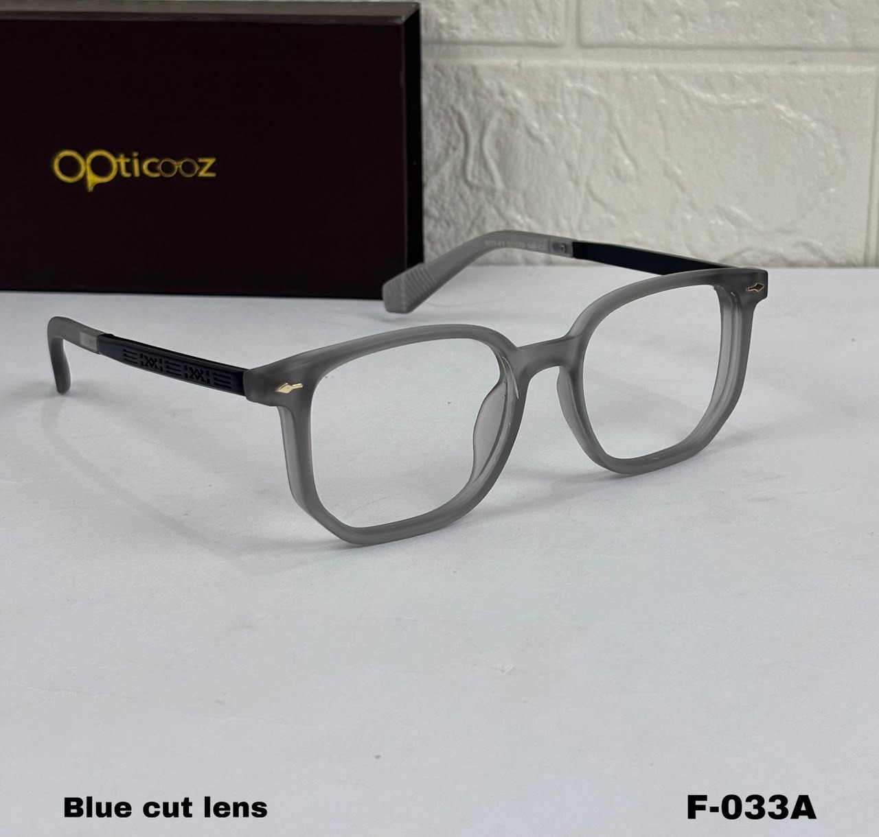 F-033A Modern Square Eyeglass