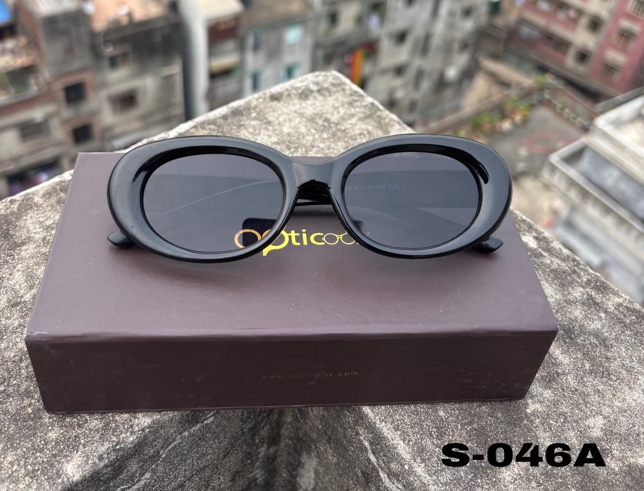 S-046 Retro Oval Fashion Sunglass_img_4