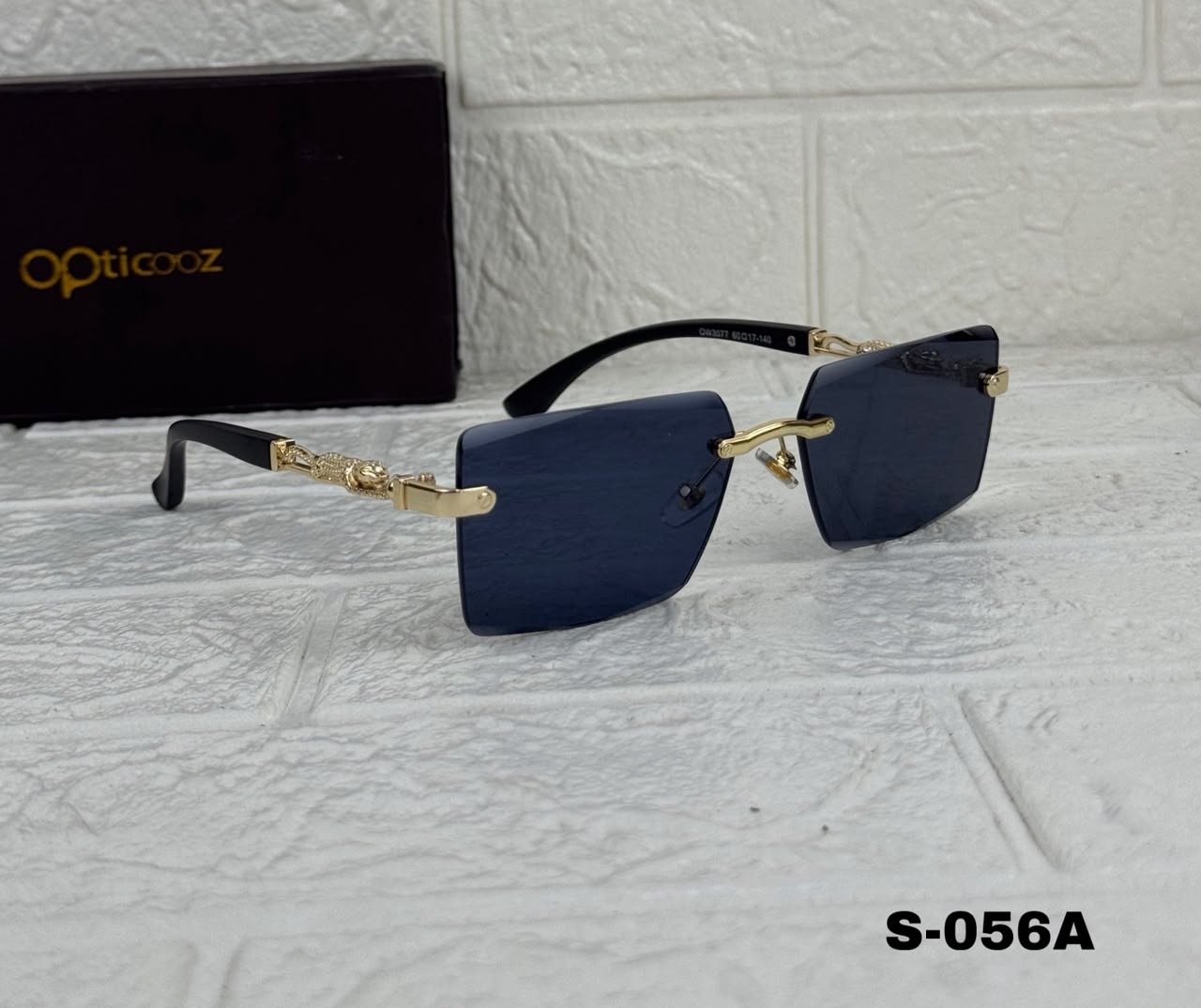 S-056A Premium Rimless Fashion Sunglass