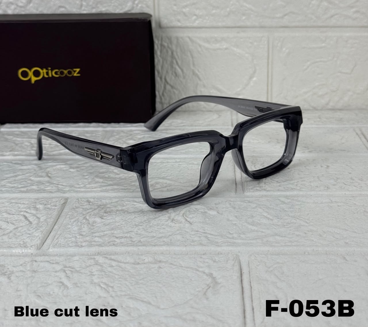 F-053C  Premium Square Blue Cut Computer Eyewear_img_2