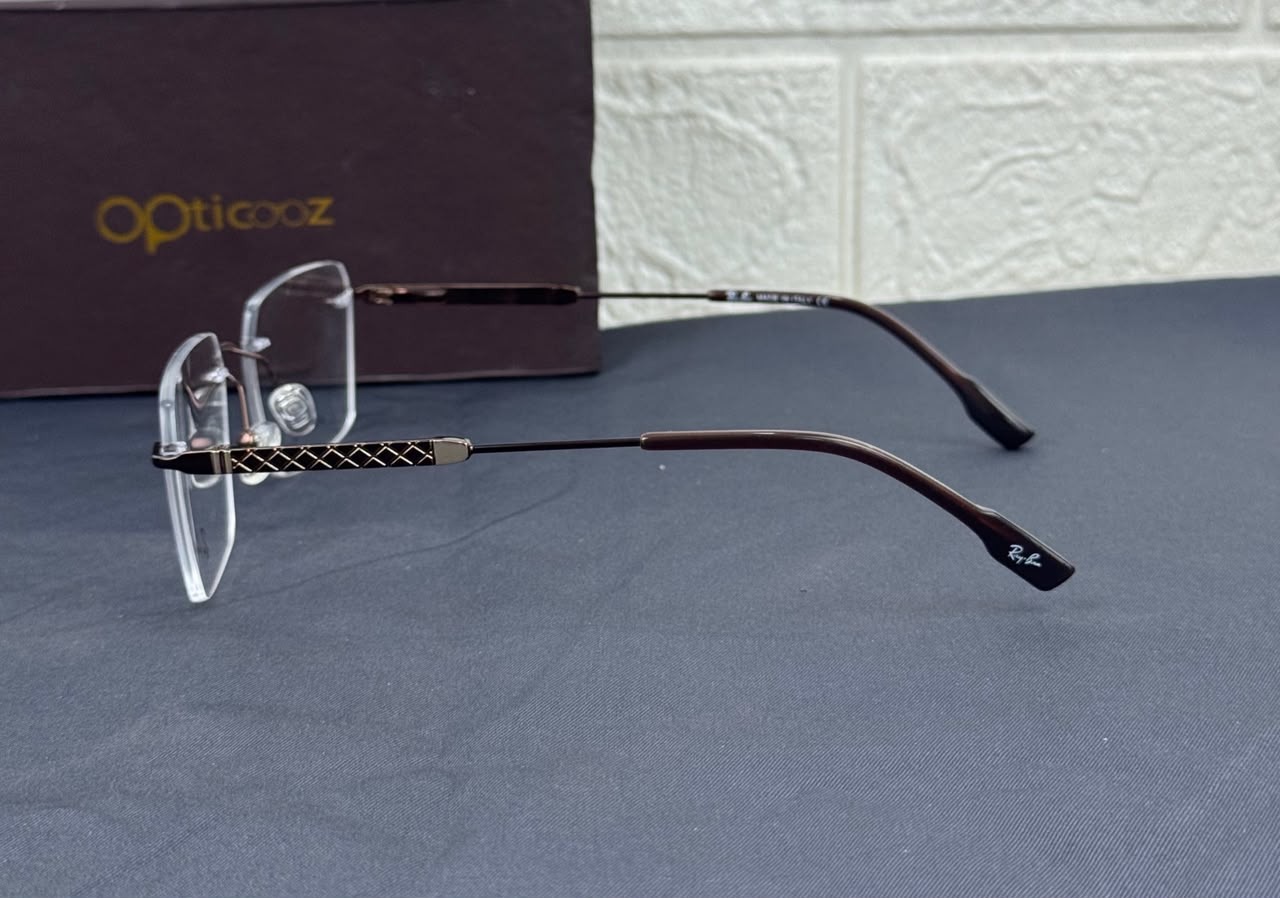 F-047A Premium Rimless Square Optical Frame_img_6