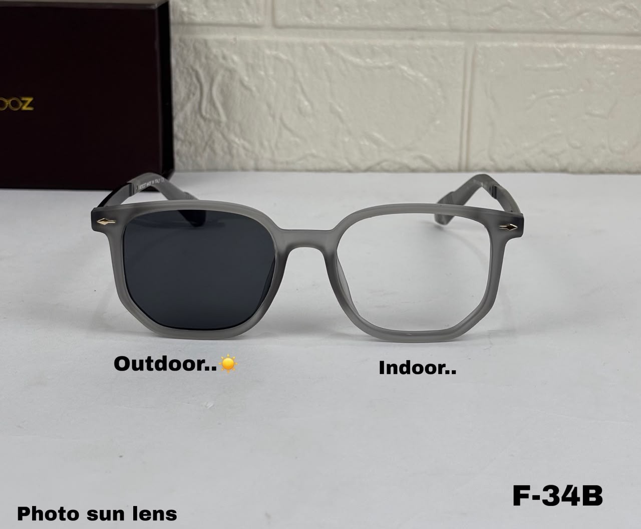 F-033A  Modern Square  Eyeglass_img_5