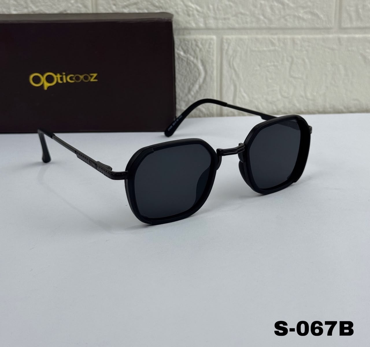 S-067B Premium Rounded Square Sunglass_img_2