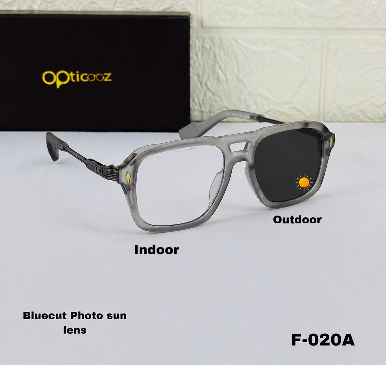 F - 020A Premium Bluecut Photochromic Eyewer
